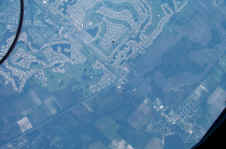 View from plane